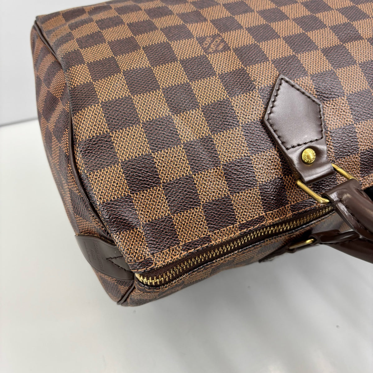 Louis Vuitton - Speedy 35 - Cloth - Brown - (Medium)