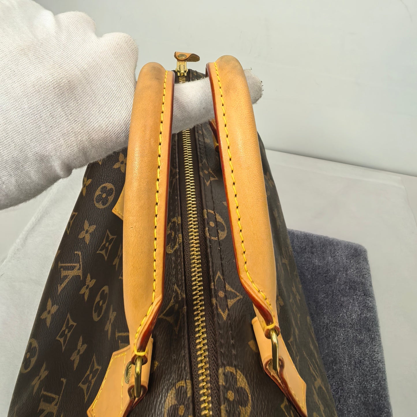 Louis Vuitton - Speedy 35 - Cloth - Brown - (medium)