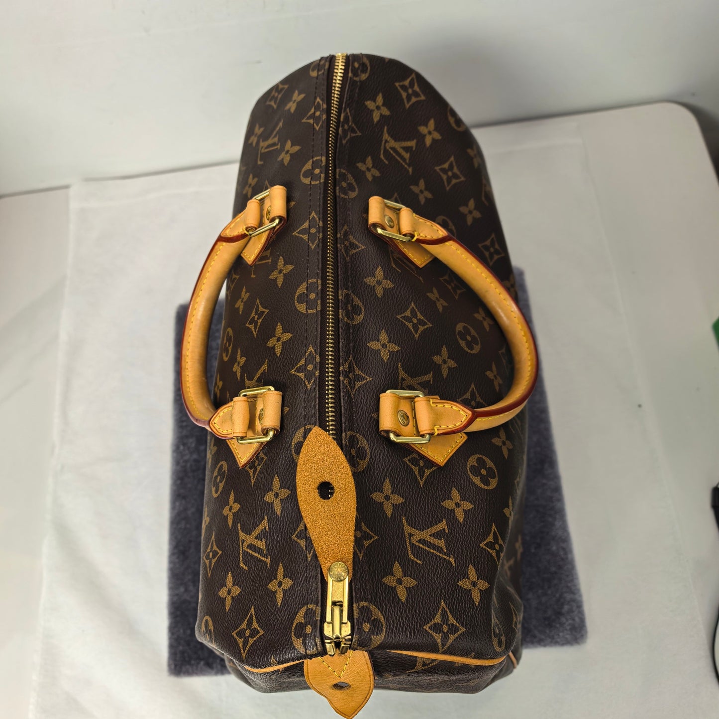 Louis Vuitton - Speedy 35 - Cloth - Brown - (medium)