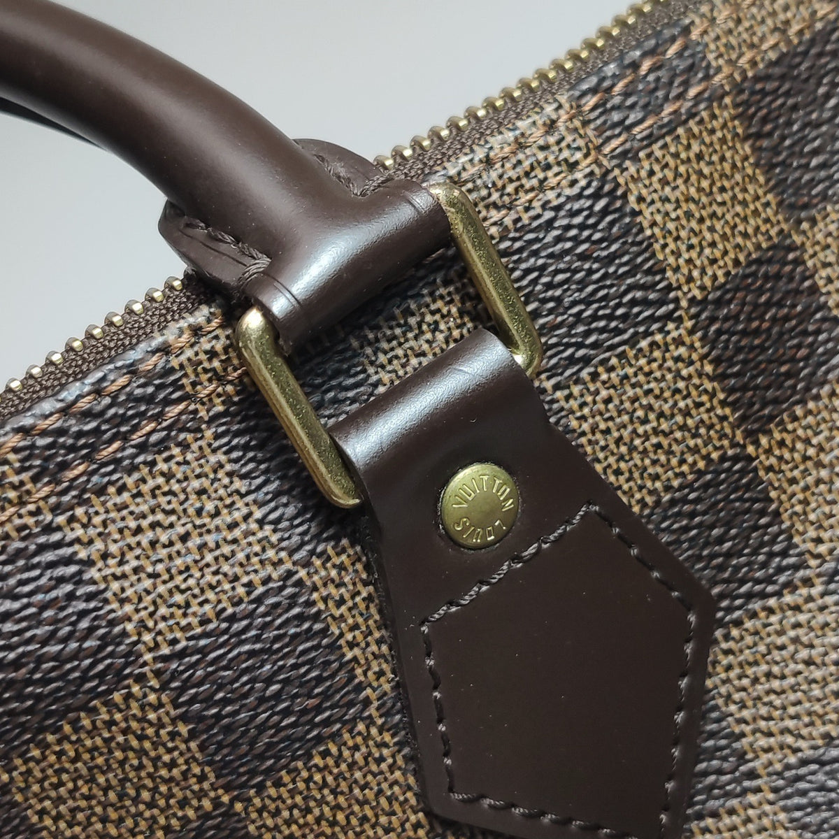 Louis Vuitton - Speedy 35 - Cloth - Brown - (medium)