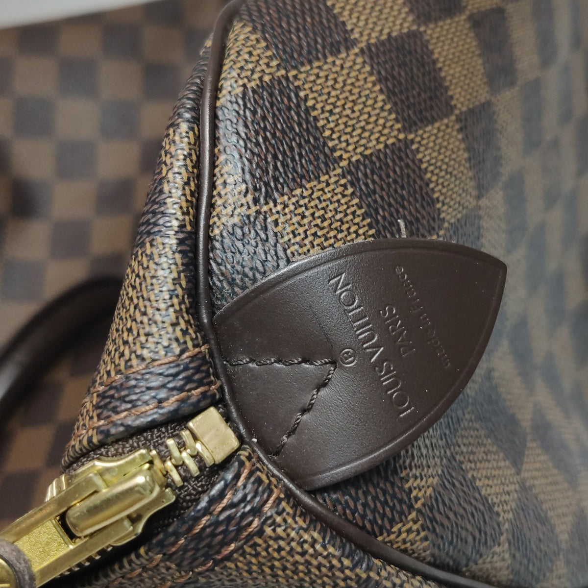 Louis Vuitton - Speedy 35 - Cloth - Brown - (medium)