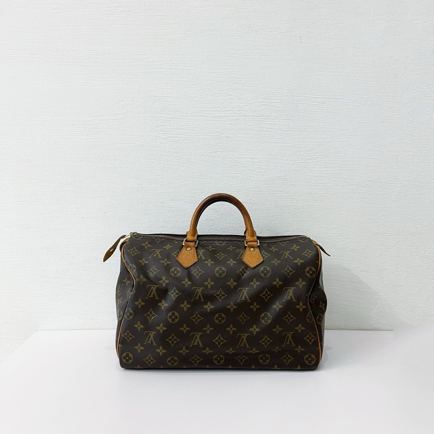 Louis Vuitton - Speedy 35 - Leather - Brown - (35)