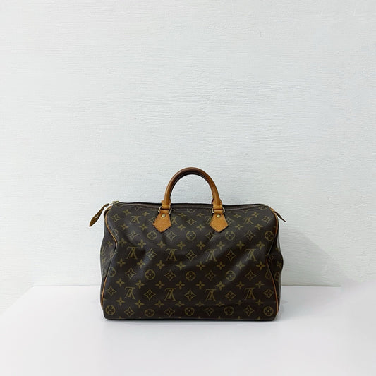 Louis Vuitton - Speedy 35 - Leather - Brown - (35)