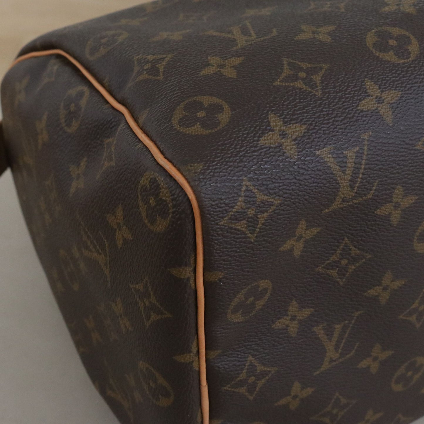 Louis Vuitton - Speedy 35 - Leather - Brown - (35)