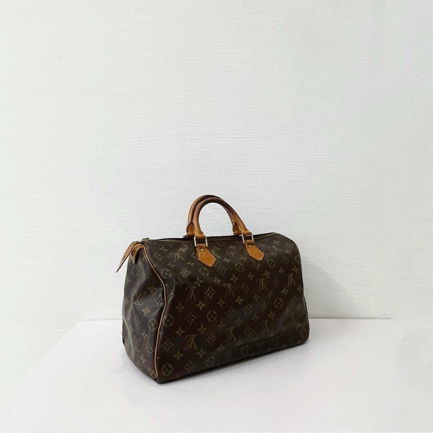 Louis Vuitton - Speedy 35 - Leather - Brown - (35)