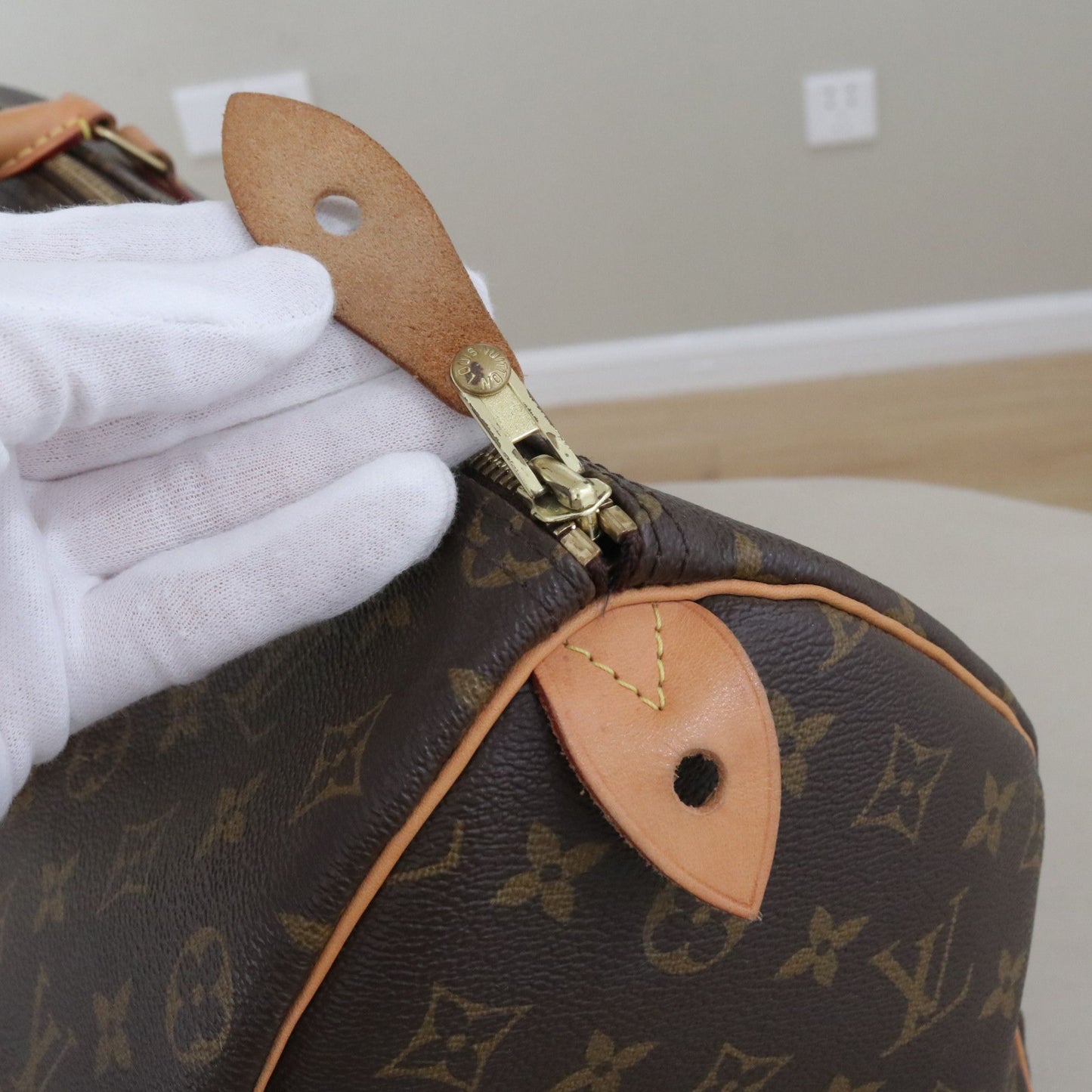 Louis Vuitton - Speedy 35 - Leather - Brown - (35)