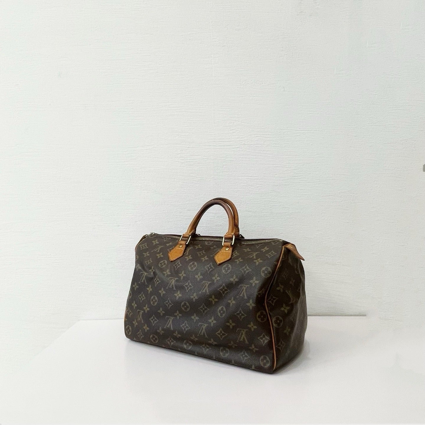 Louis Vuitton - Speedy 35 - Leather - Brown - (35)