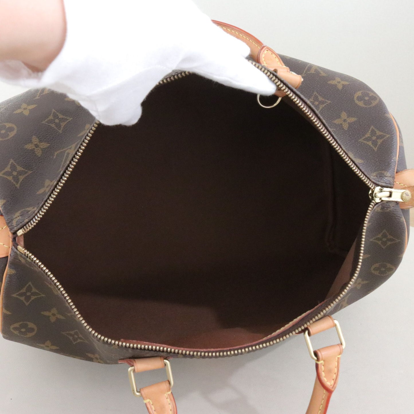 Louis Vuitton - Speedy 35 - Leather - Brown - (35)