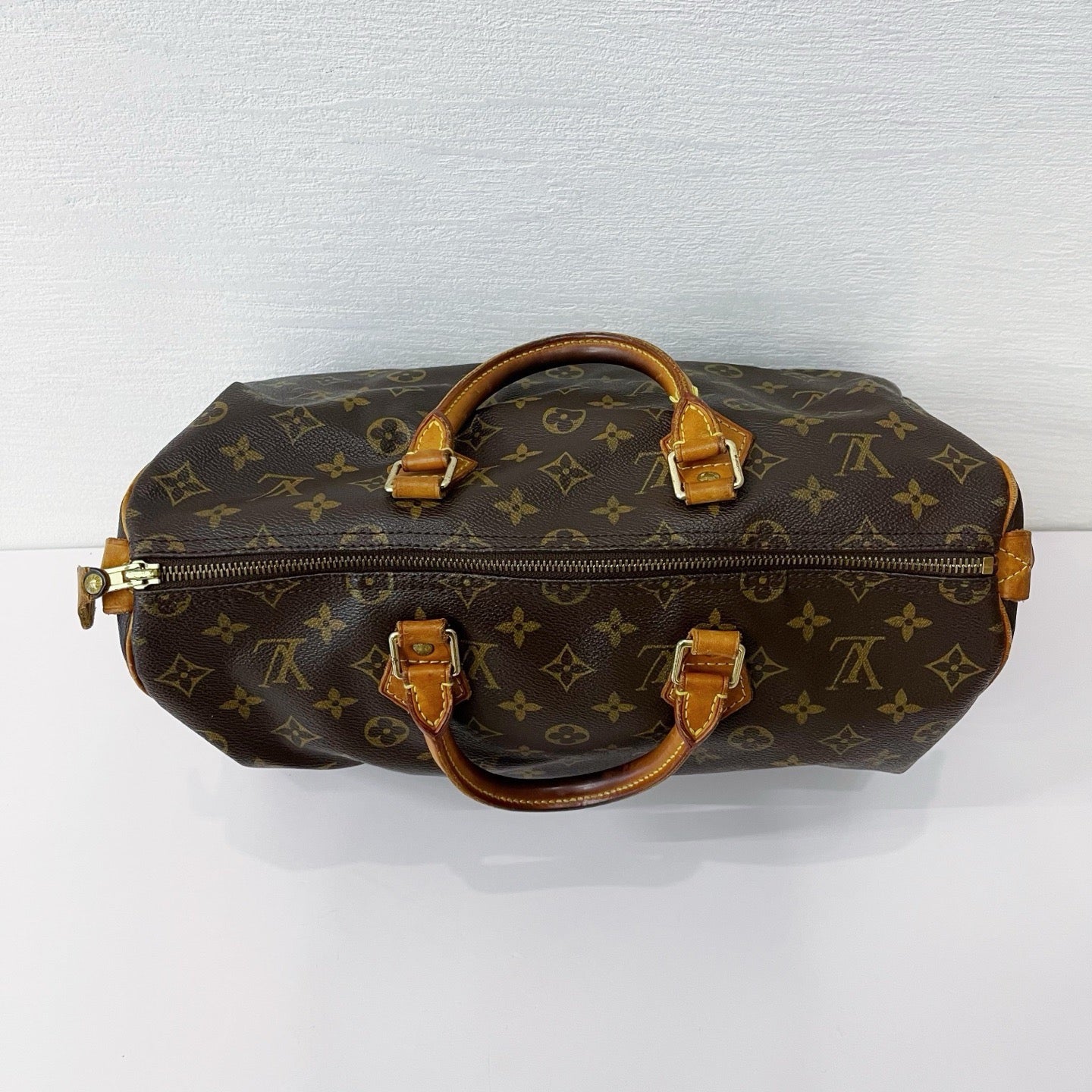 Louis Vuitton - Speedy 35 - Leather - Brown - (35)