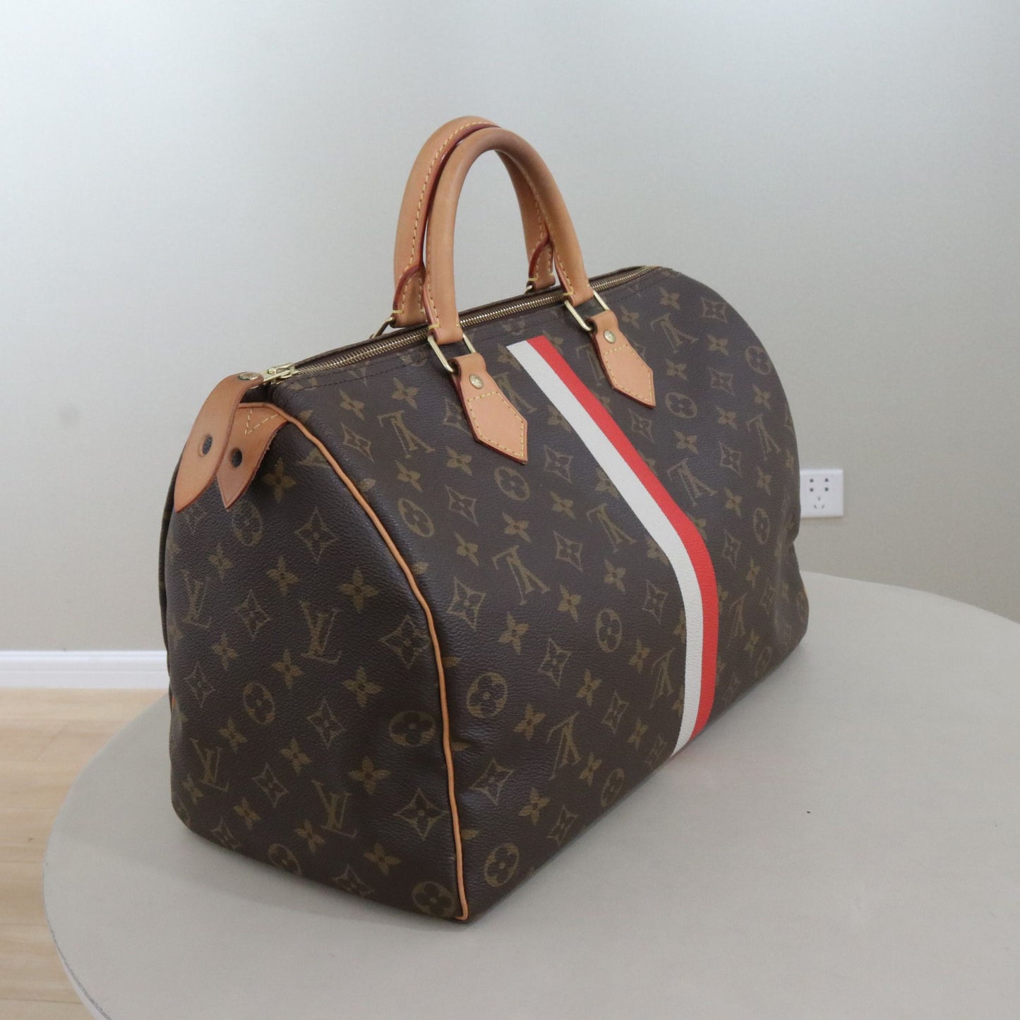 Louis Vuitton - Speedy 35 - Leather - Brown - (35)