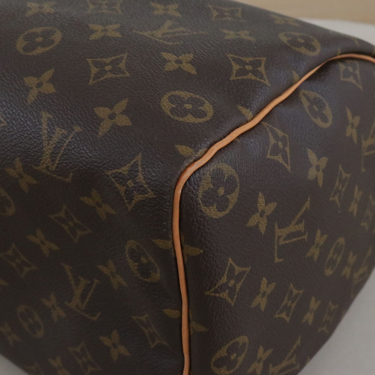 Louis Vuitton - Speedy 35 - Leather - Brown - (35)