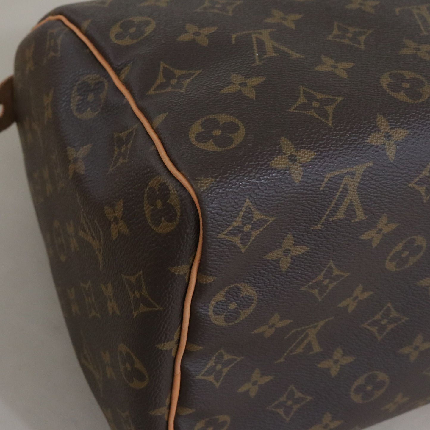 Louis Vuitton - Speedy 35 - Leather - Brown - (35)