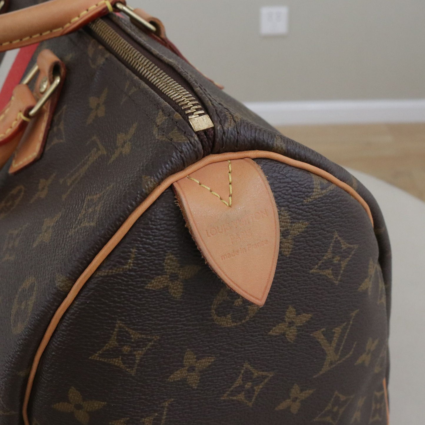 Louis Vuitton - Speedy 35 - Leather - Brown - (35)