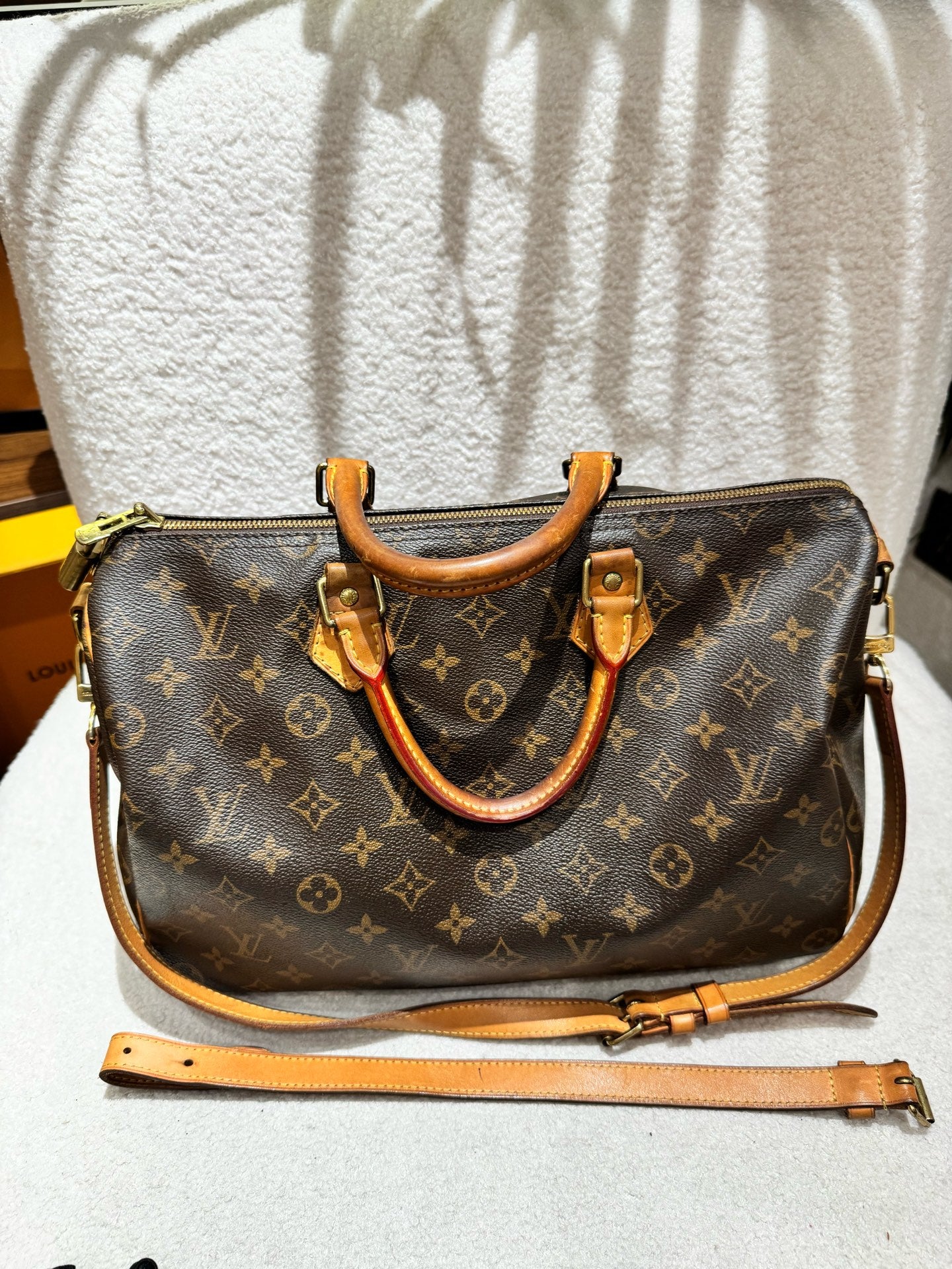 Louis Vuitton - Speedy 35 - Leather - Brown - (medium)