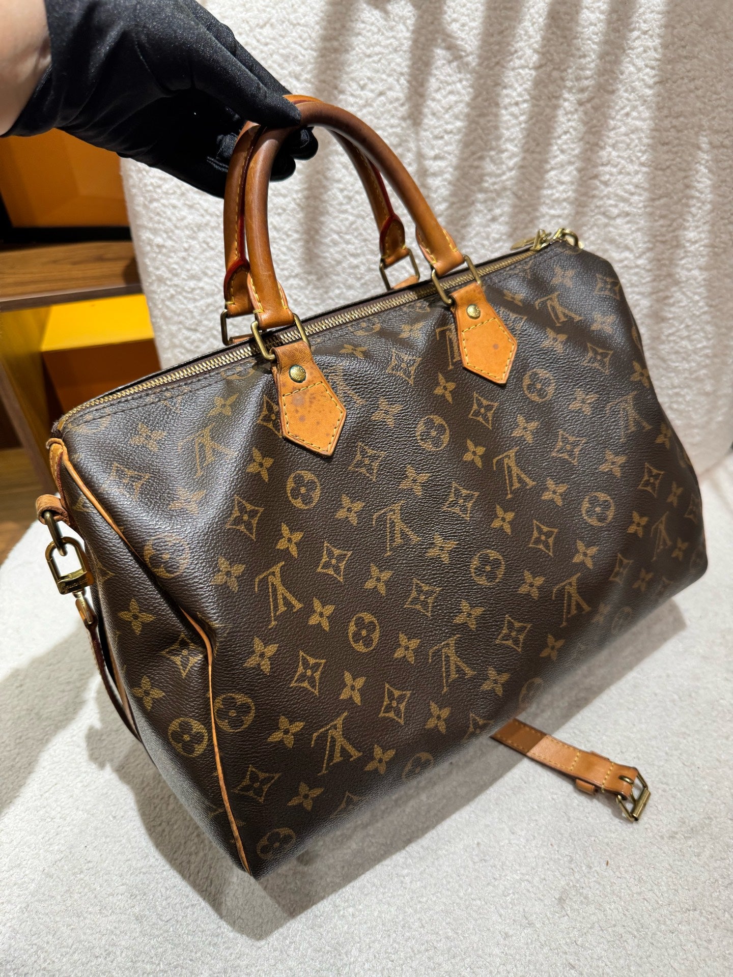Louis Vuitton - Speedy 35 - Leather - Brown - (medium)