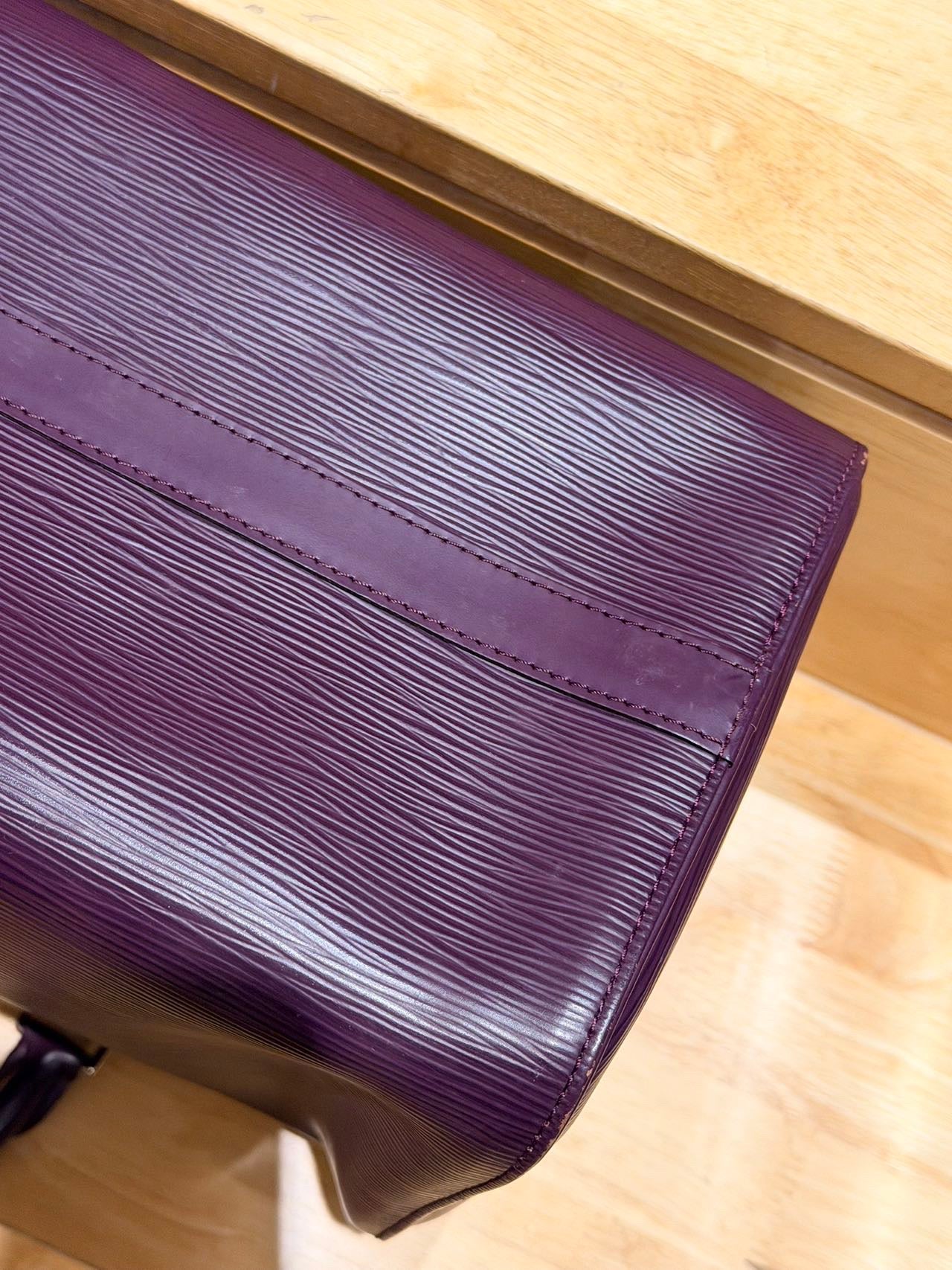 Louis Vuitton - Speedy 35 - Leather - Burgundy - (35)