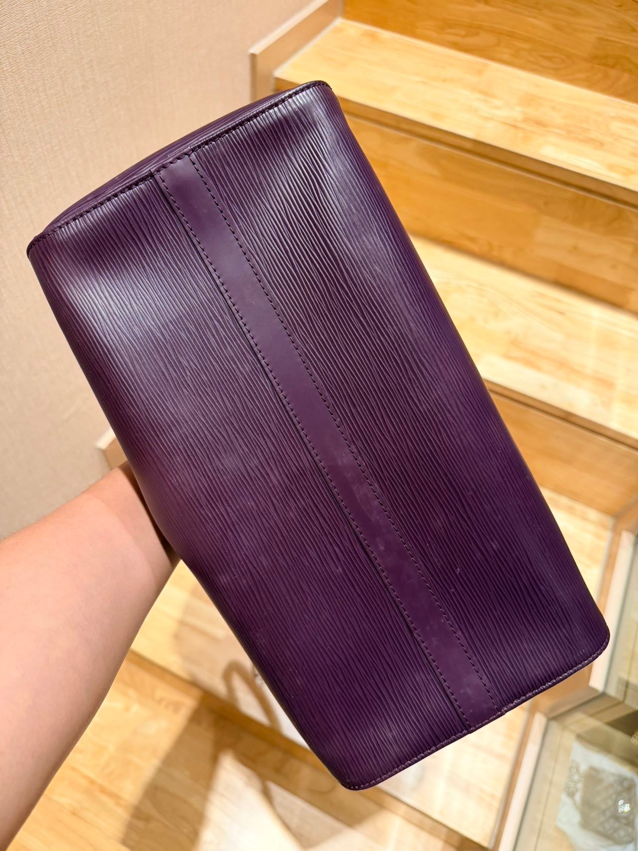 Louis Vuitton - Speedy 35 - Leather - Burgundy - (35)