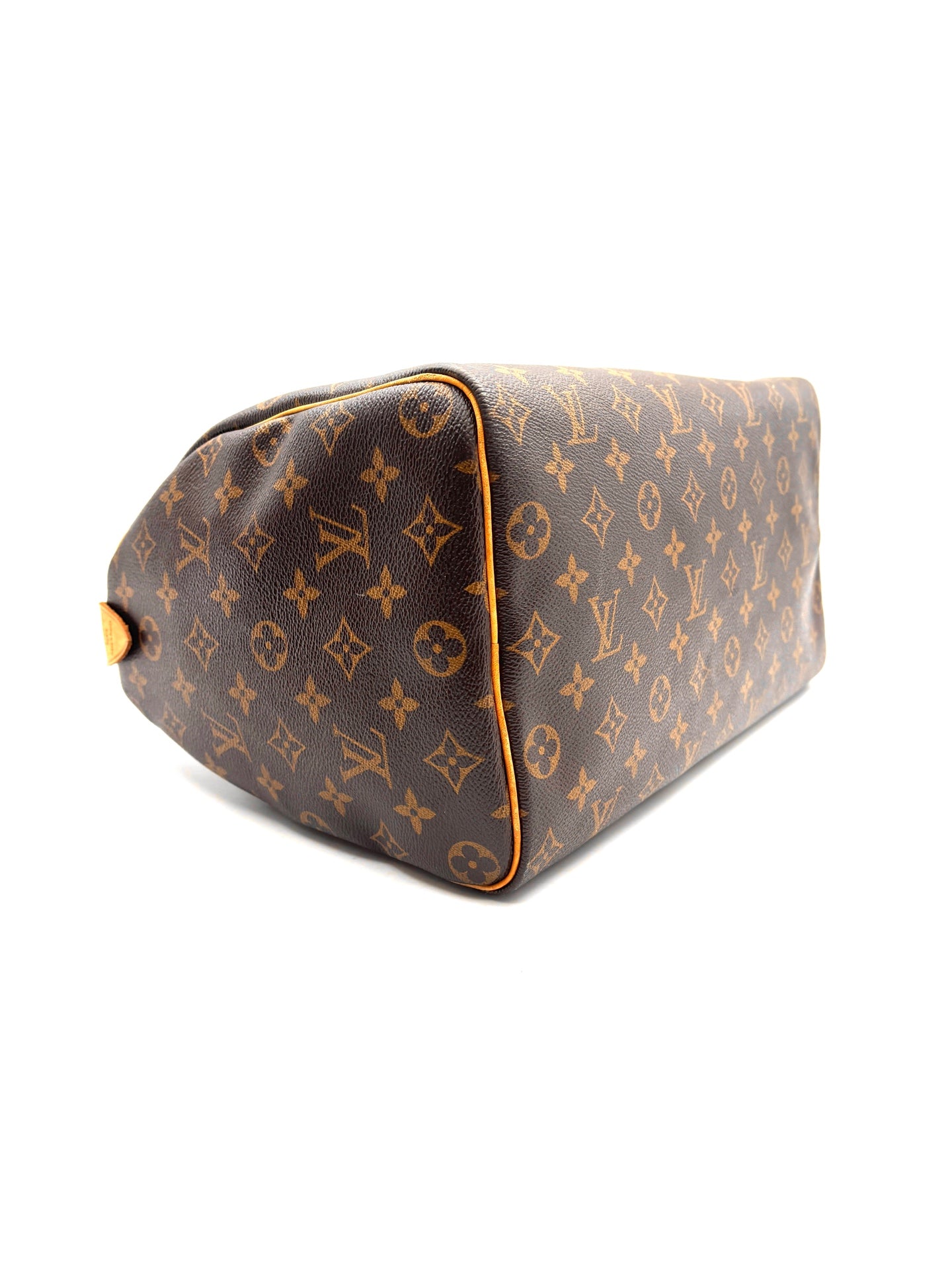 Louis Vuitton - Speedy 35 - Monogram coated canvas with Vachetta leather trim - Brown - (Medium)
