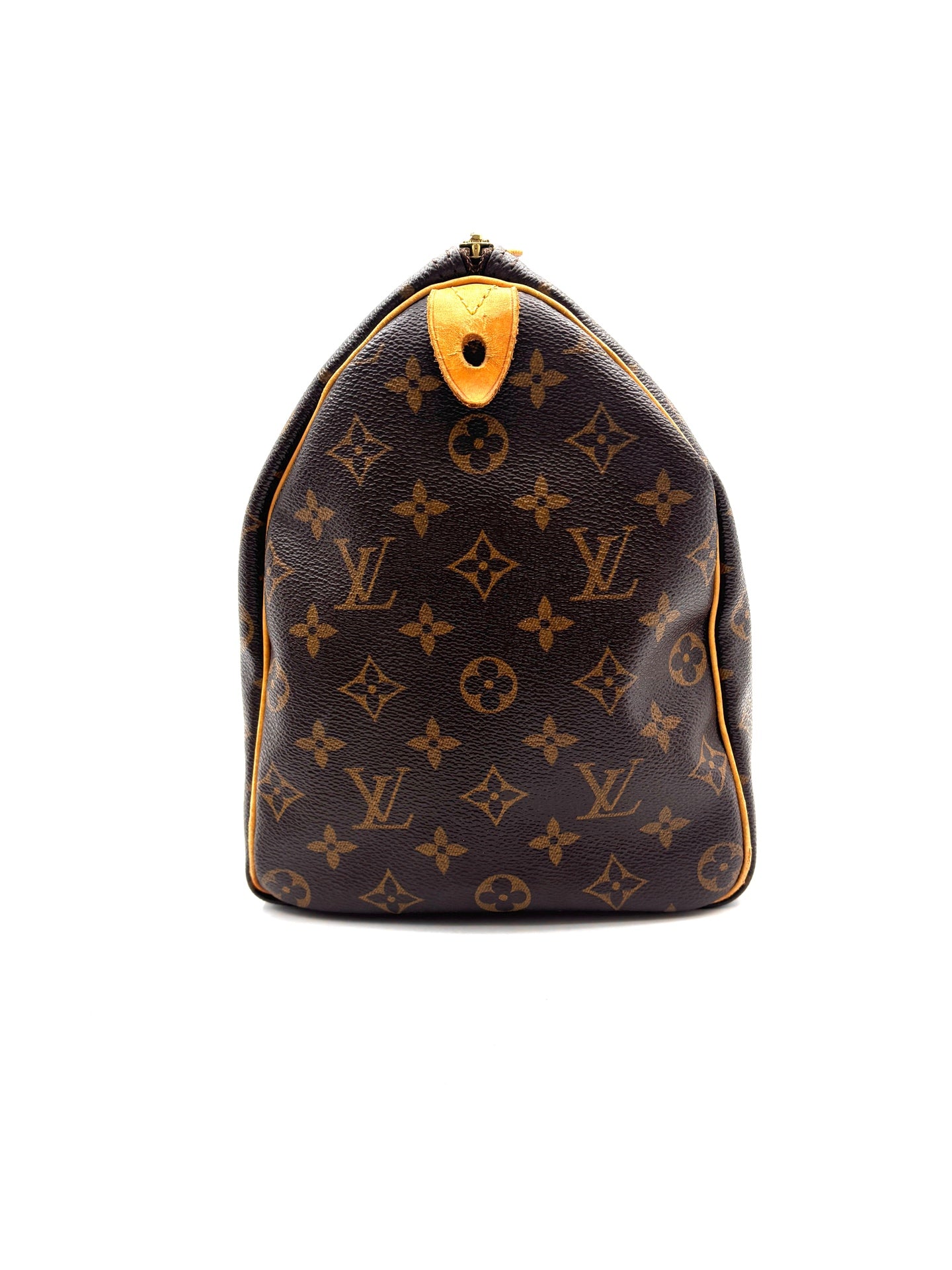 Louis Vuitton - Speedy 35 - Monogram coated canvas with Vachetta leather trim - Brown - (Medium)