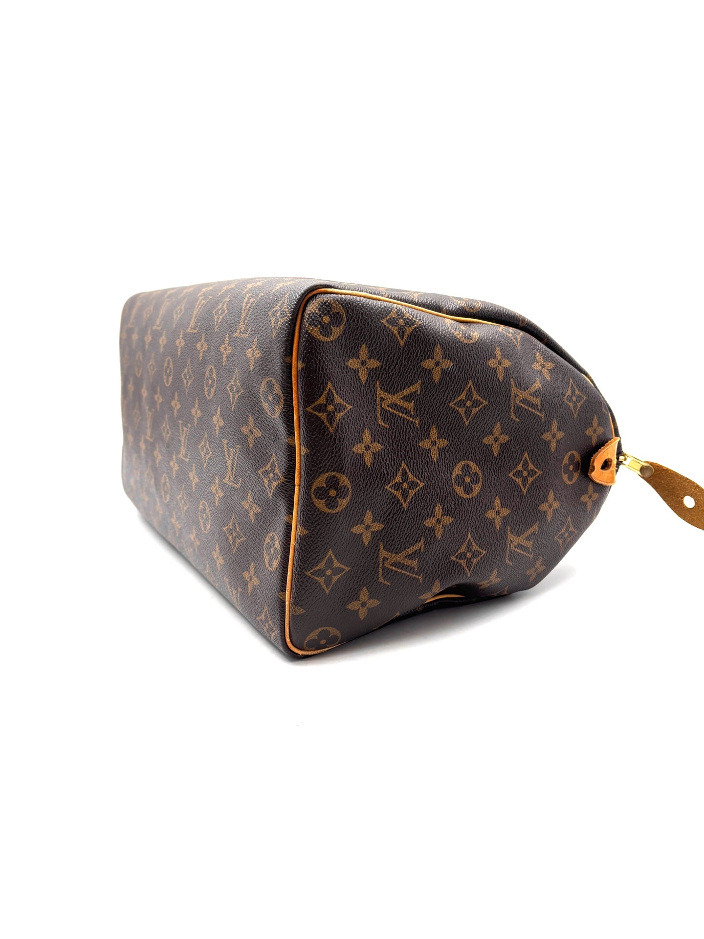 Louis Vuitton - Speedy 35 - Monogram coated canvas with Vachetta leather trim - Brown - (Medium)