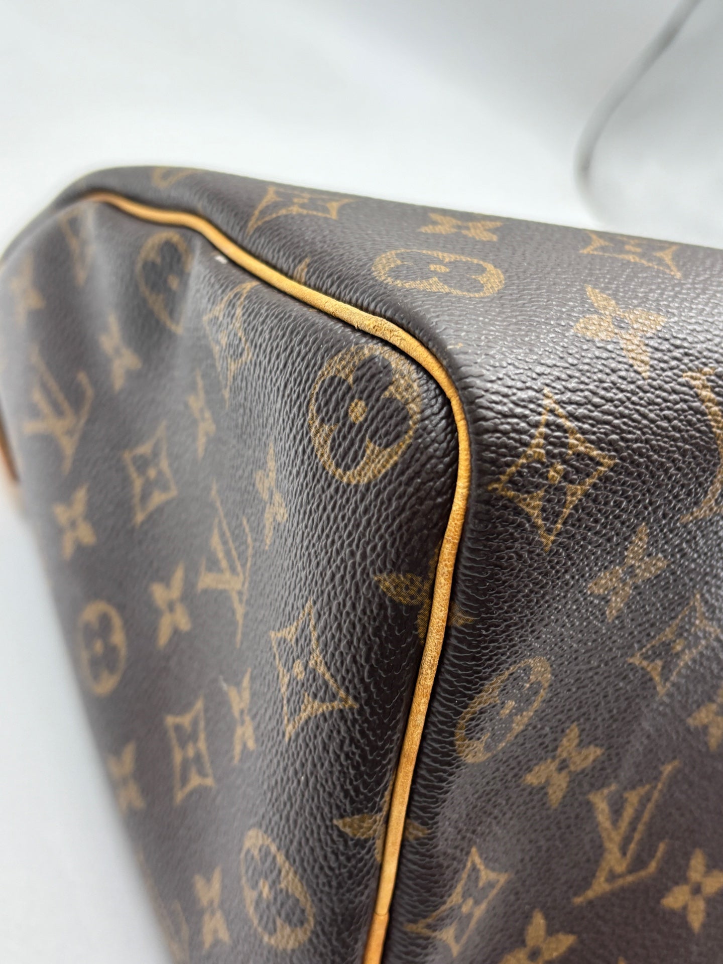 Louis Vuitton - Speedy 35 - Monogram coated canvas with Vachetta leather trim - Brown - (Medium)