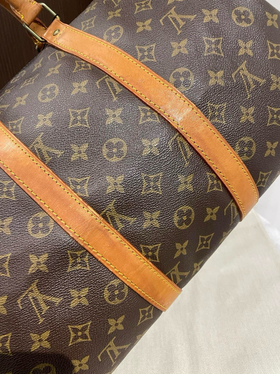 Louis Vuitton - Speedy 45 - Leather - Brown - (large)