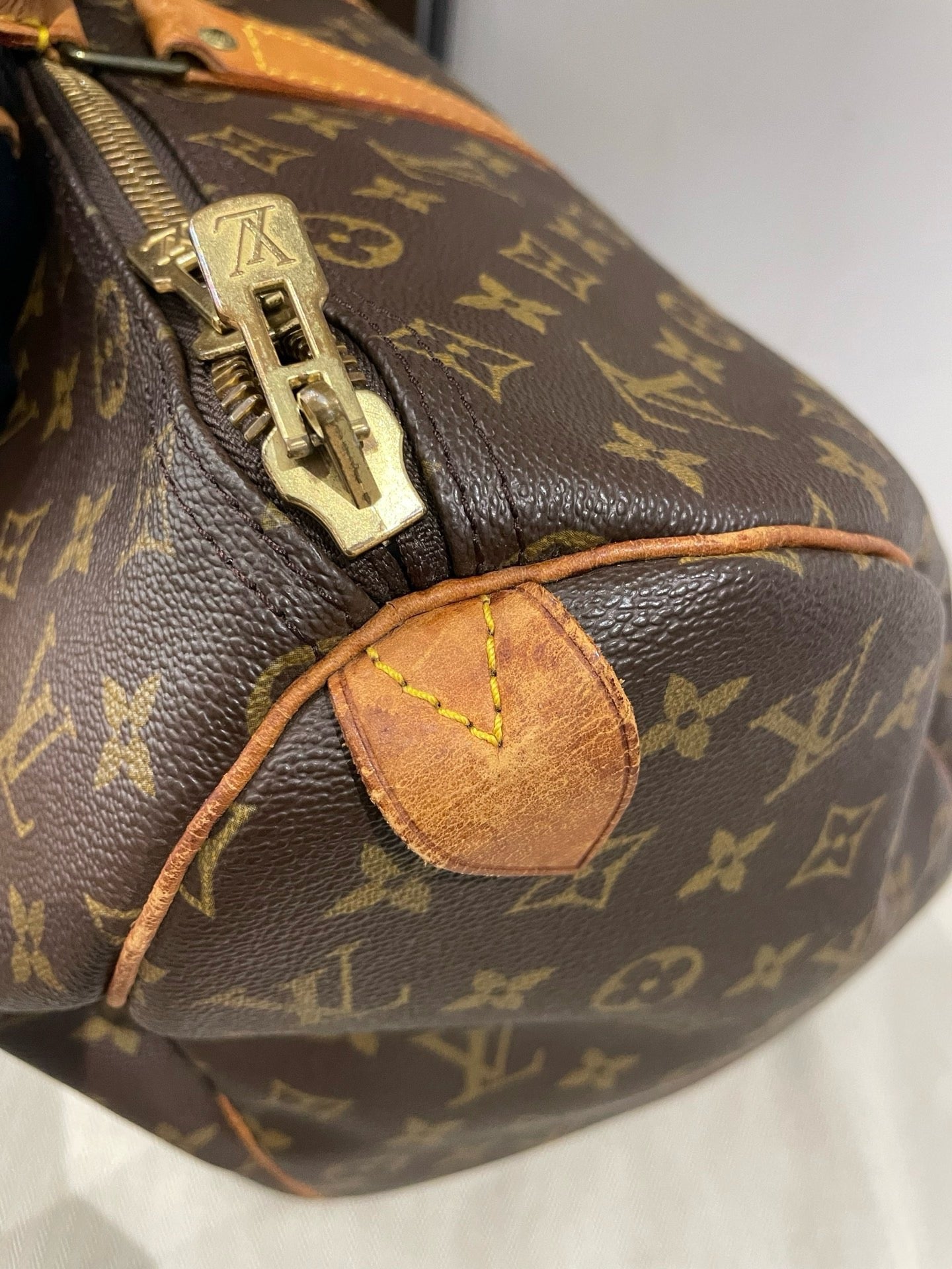 Louis Vuitton - Speedy 45 - Leather - Brown - (large)