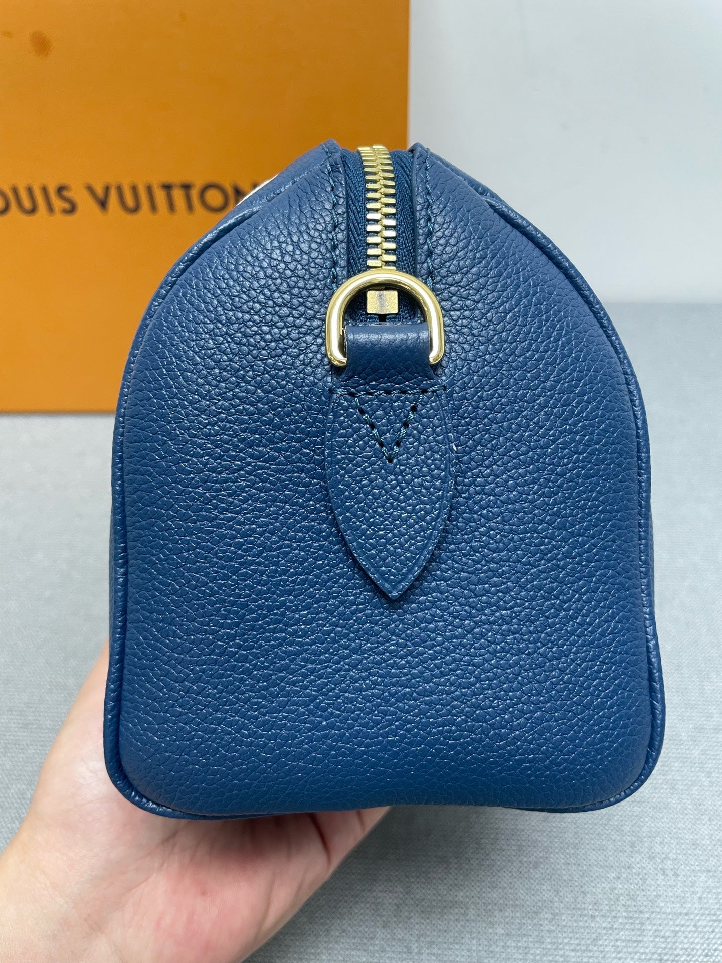 Louis Vuitton - Speedy Bandoulière 20 - Leather - Navy - (mini)