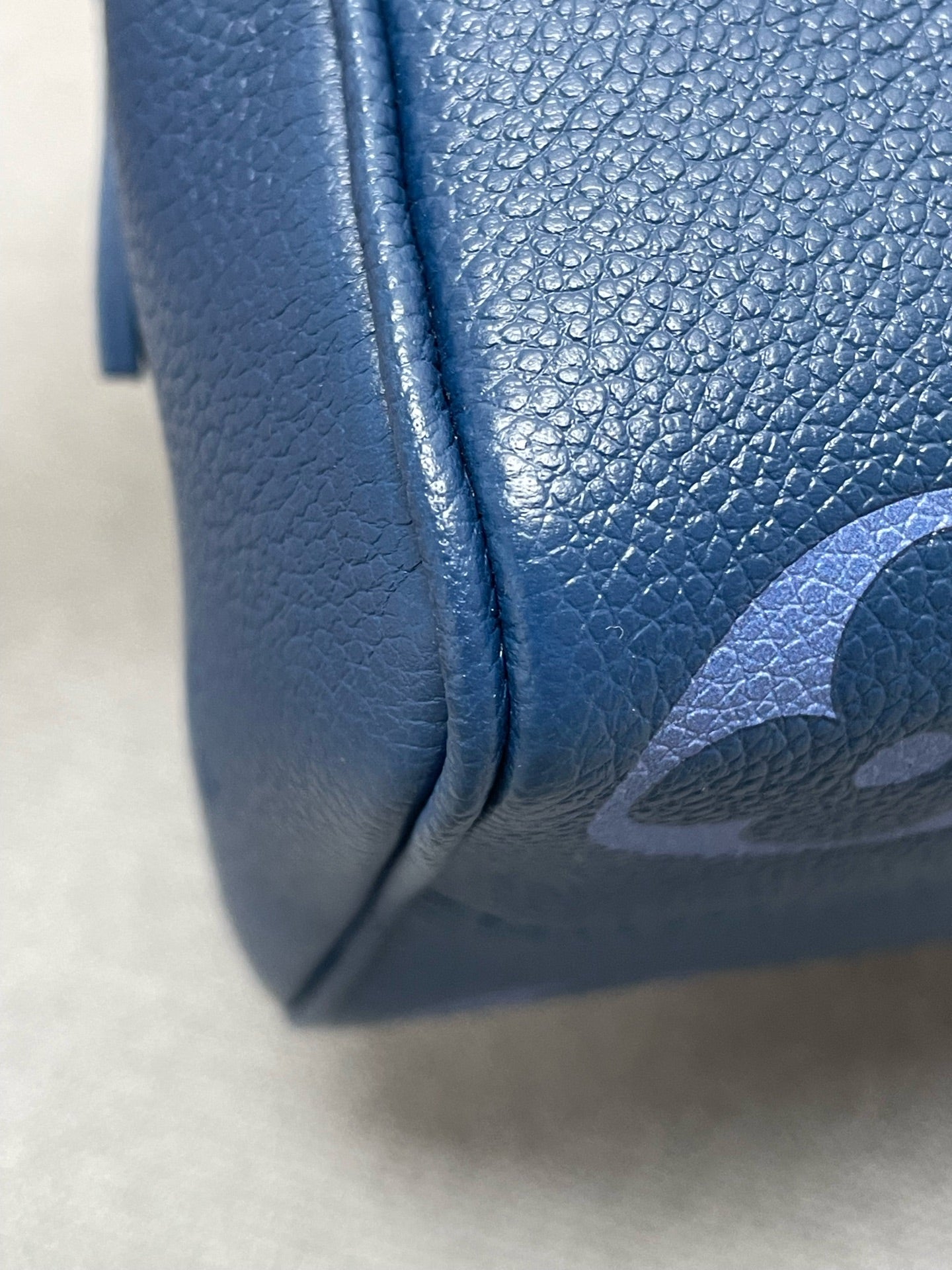 Louis Vuitton - Speedy Bandoulière 20 - Leather - Navy - (mini)