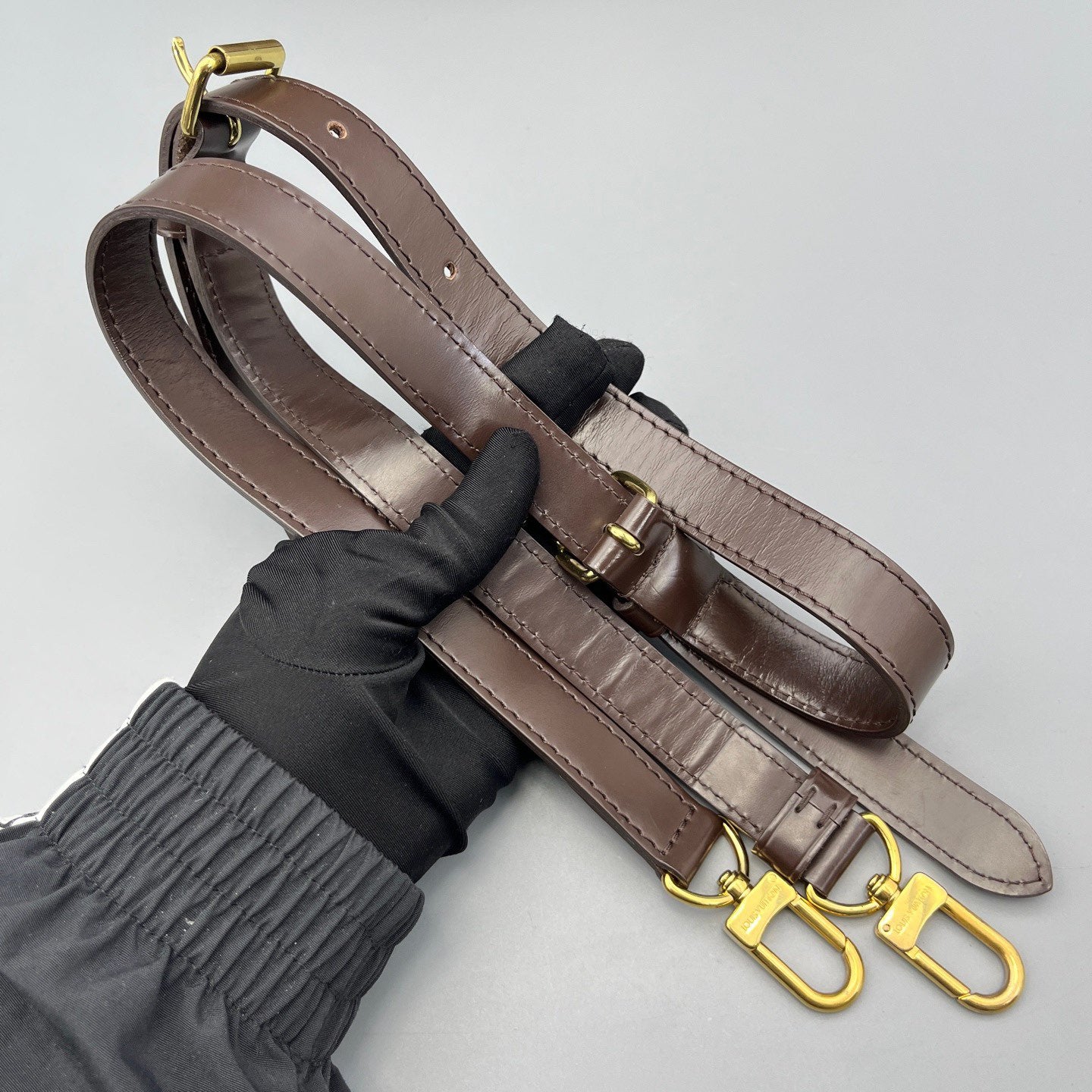 Louis Vuitton - Speedy Bandouliere 25 - Damier Ebene coated canvas with leather trim - Brown - (Small)