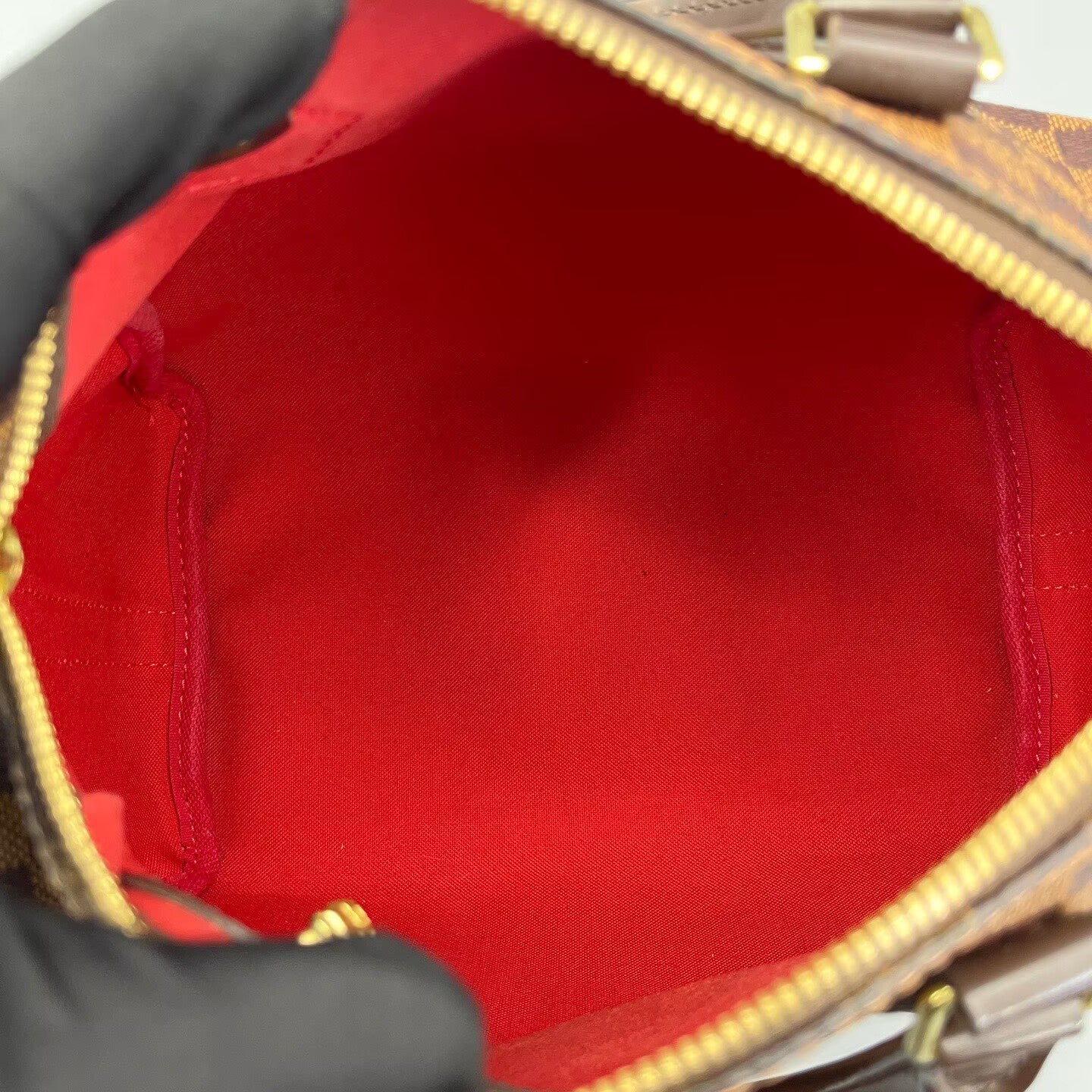 Louis Vuitton - Speedy Bandouliere 25 - Damier Ebene coated canvas with leather trim - Brown - (Small)