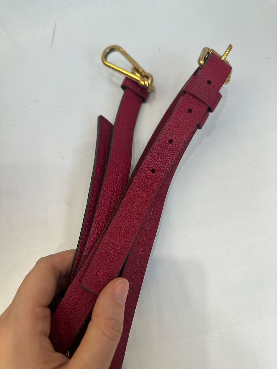 Louis Vuitton - Speedy Bandoulière 25 - Monogram Empreinte leather - Red - (Small)