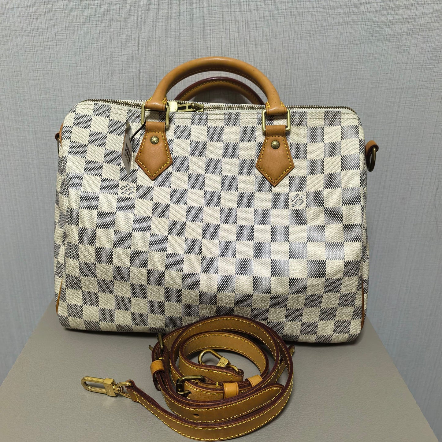 Louis Vuitton - Speedy Bandouliere 30 - Cloth - White - (medium)