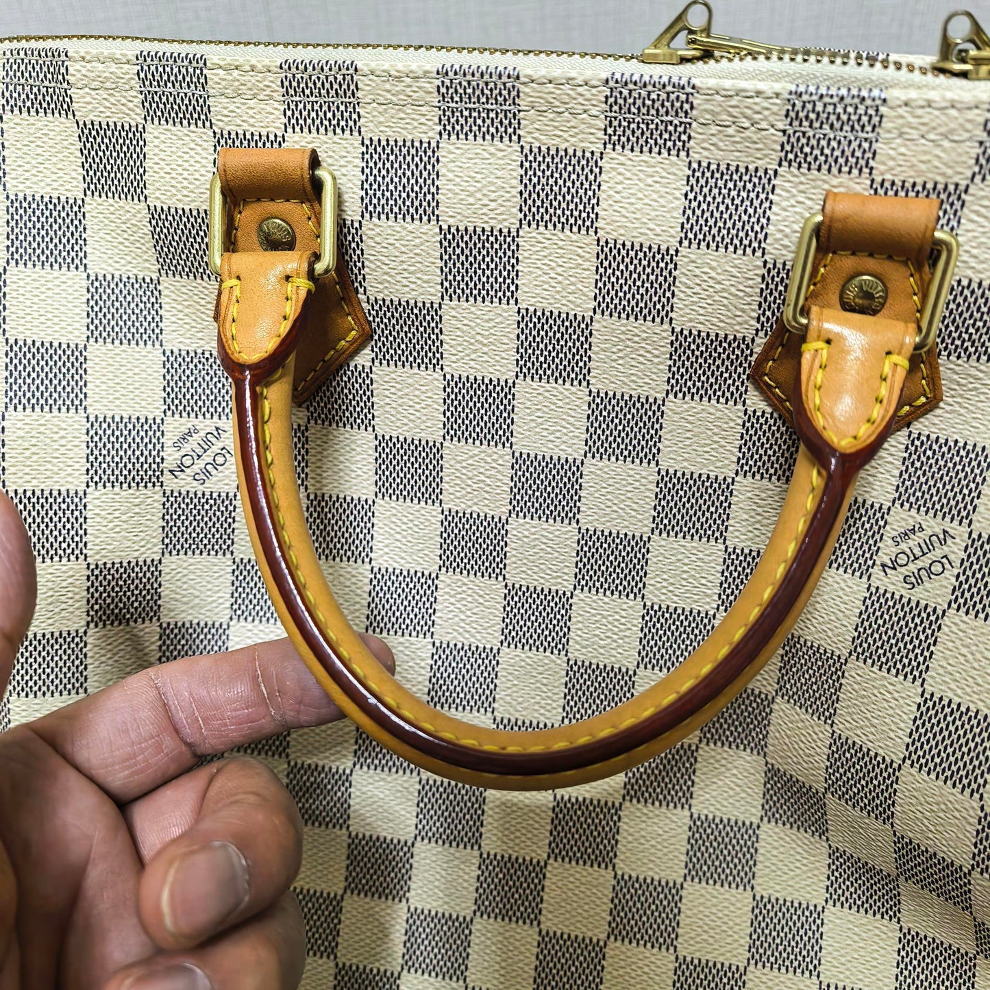 Louis Vuitton - Speedy Bandouliere 30 - Cloth - White - (medium)