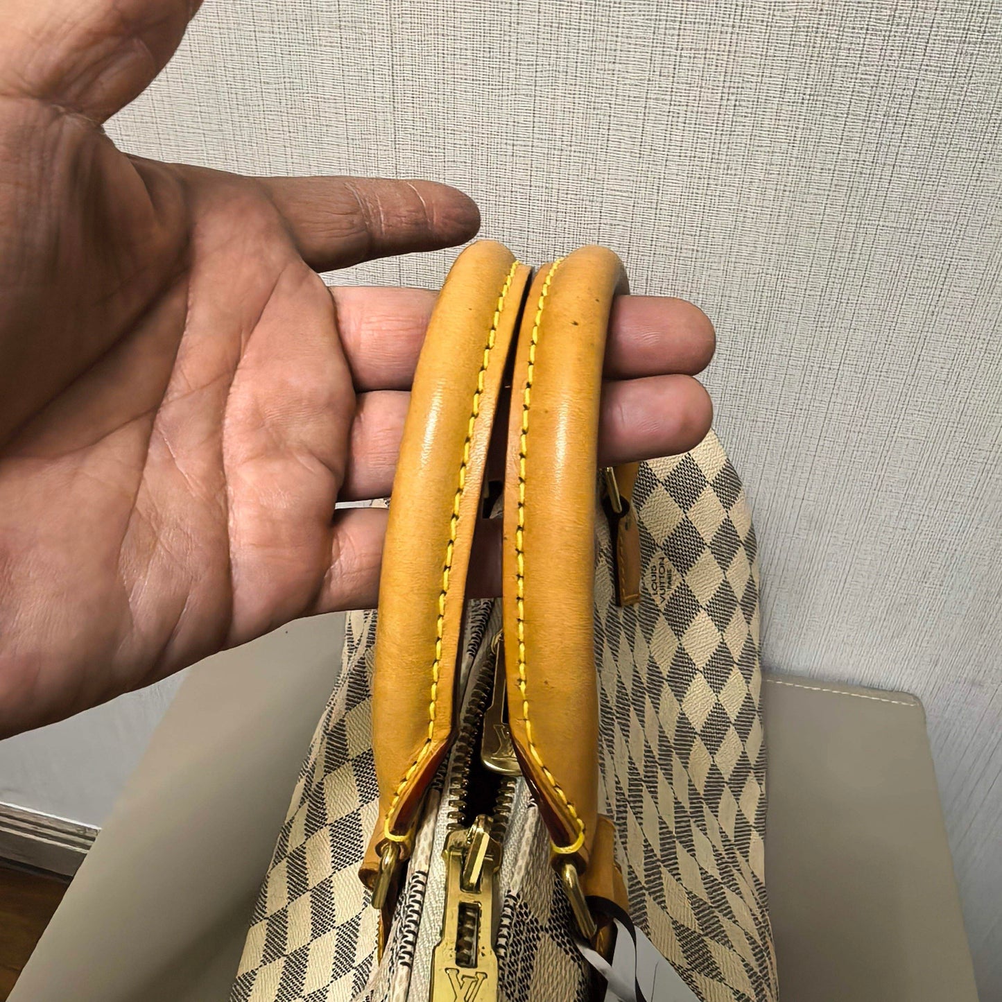 Louis Vuitton - Speedy Bandouliere 30 - Cloth - White - (medium)