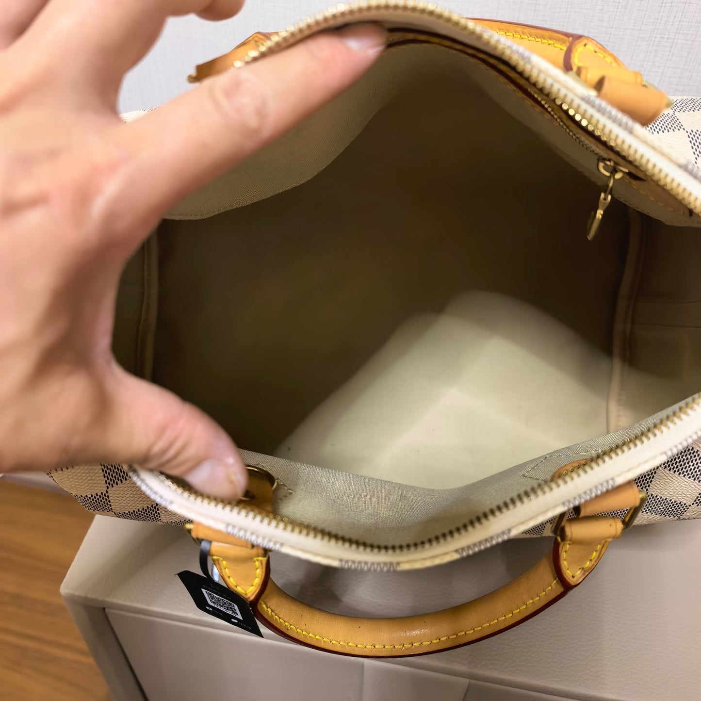 Louis Vuitton - Speedy Bandouliere 30 - Cloth - White - (medium)
