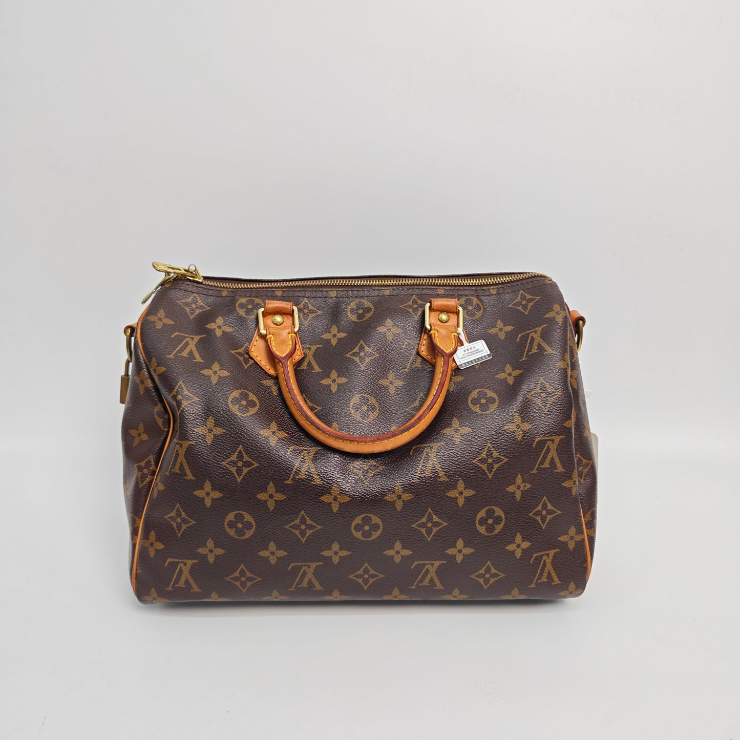 Louis Vuitton - Speedy Bandouliere - Cloth - Brown - (medium)