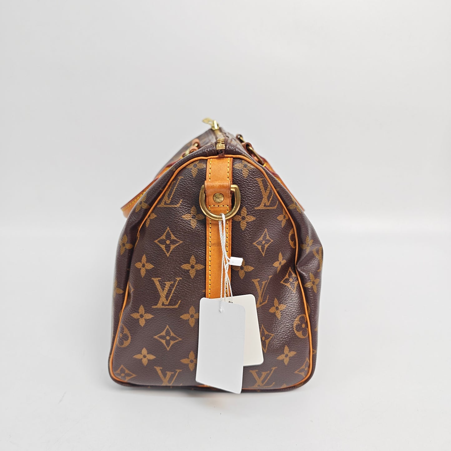 Louis Vuitton - Speedy Bandouliere - Cloth - Brown - (medium)