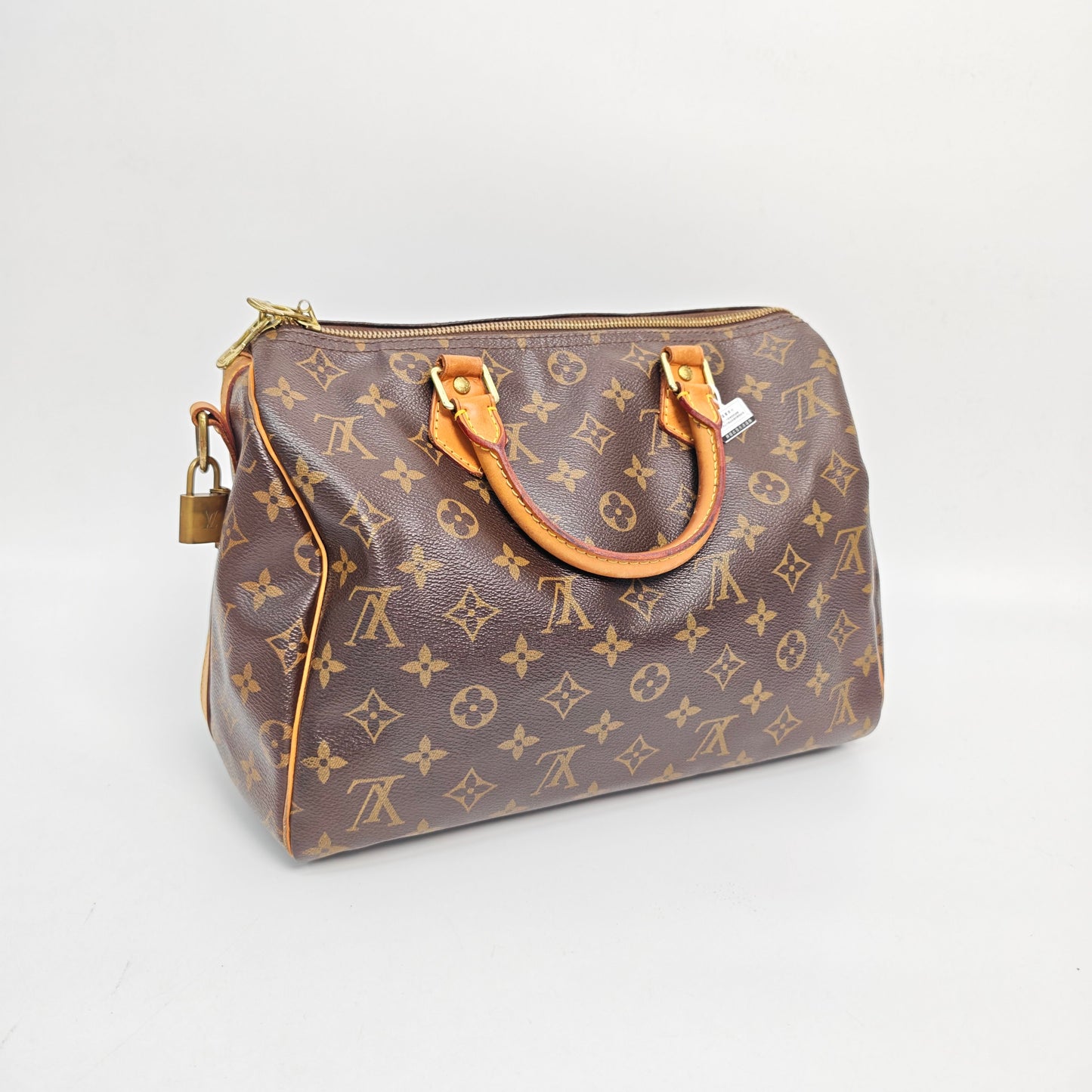 Louis Vuitton - Speedy Bandouliere - Cloth - Brown - (medium)