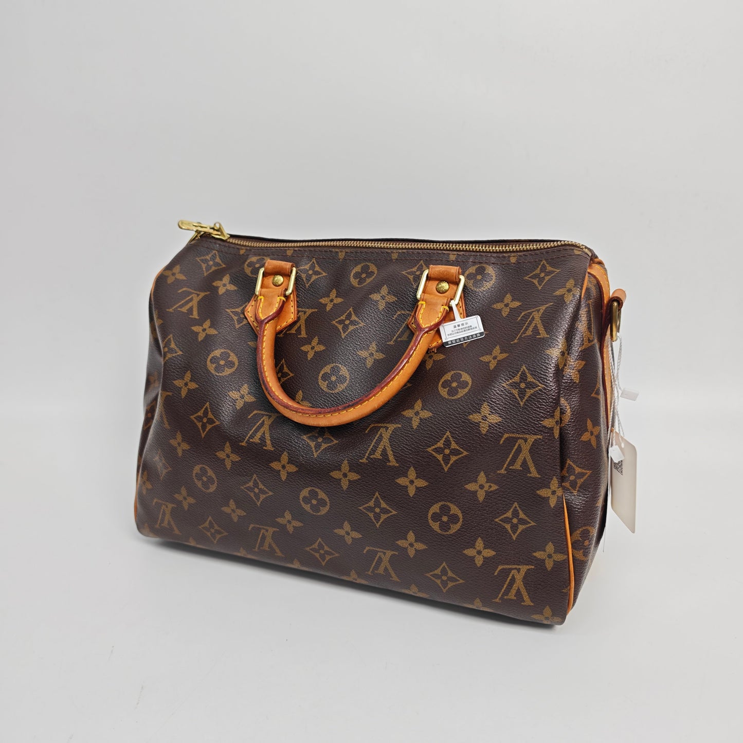 Louis Vuitton - Speedy Bandouliere - Cloth - Brown - (medium)