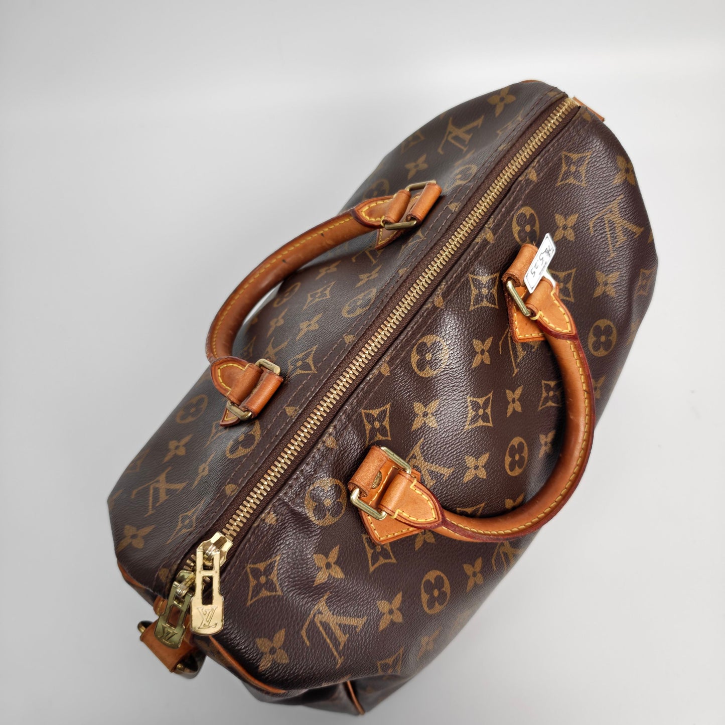 Louis Vuitton - Speedy Bandouliere - Cloth - Brown - (medium)