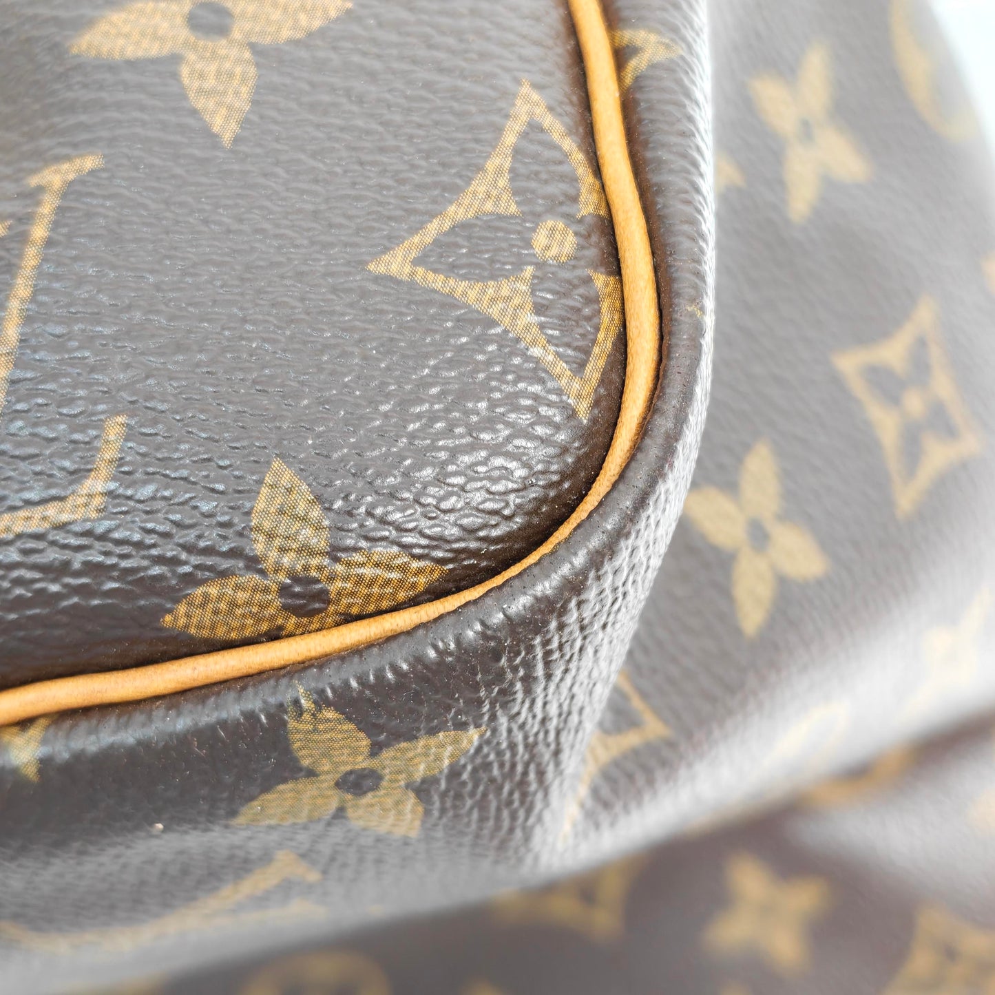 Louis Vuitton - Speedy Bandouliere - Cloth - Brown - (medium)