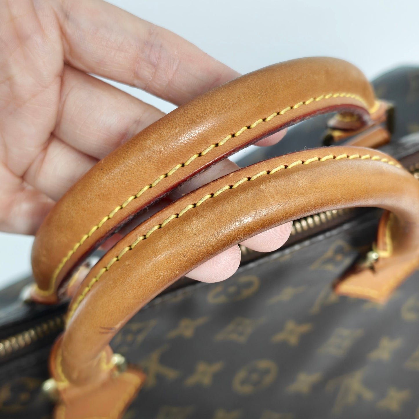 Louis Vuitton - Speedy Bandouliere - Cloth - Brown - (medium)