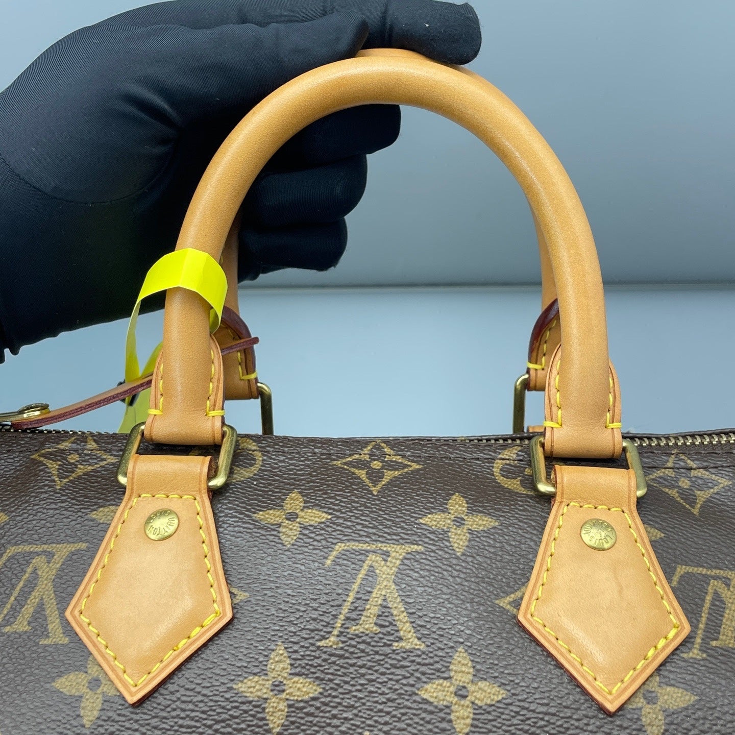Louis Vuitton - Speedy - Cloth - Brown - (25)
