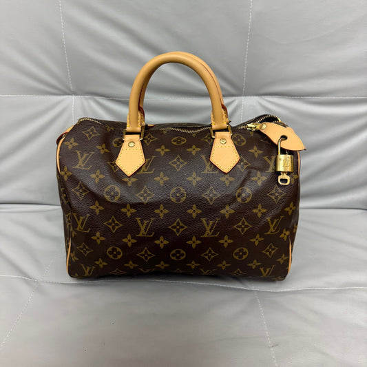Louis Vuitton - Speedy - Cloth - Brown - (medium)