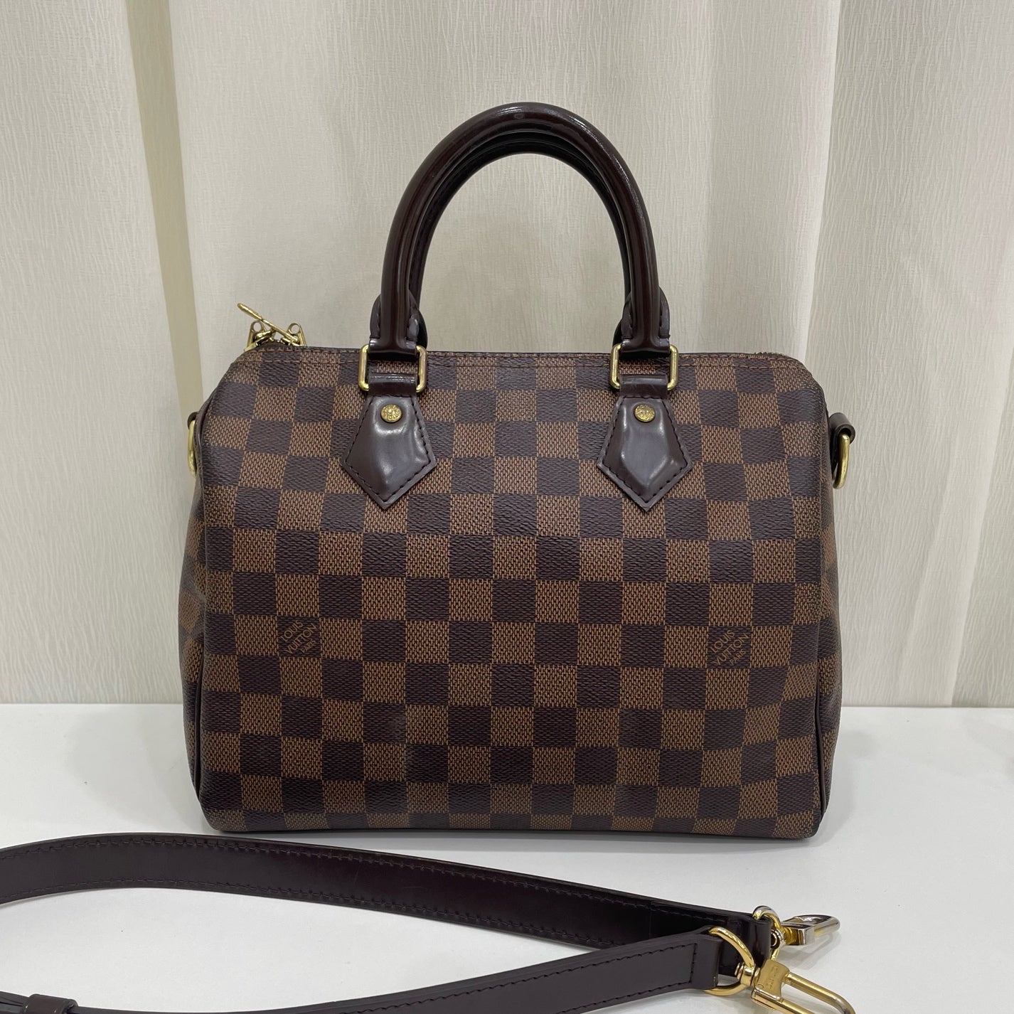 Louis Vuitton - Speedy - Cloth - Brown - (medium)