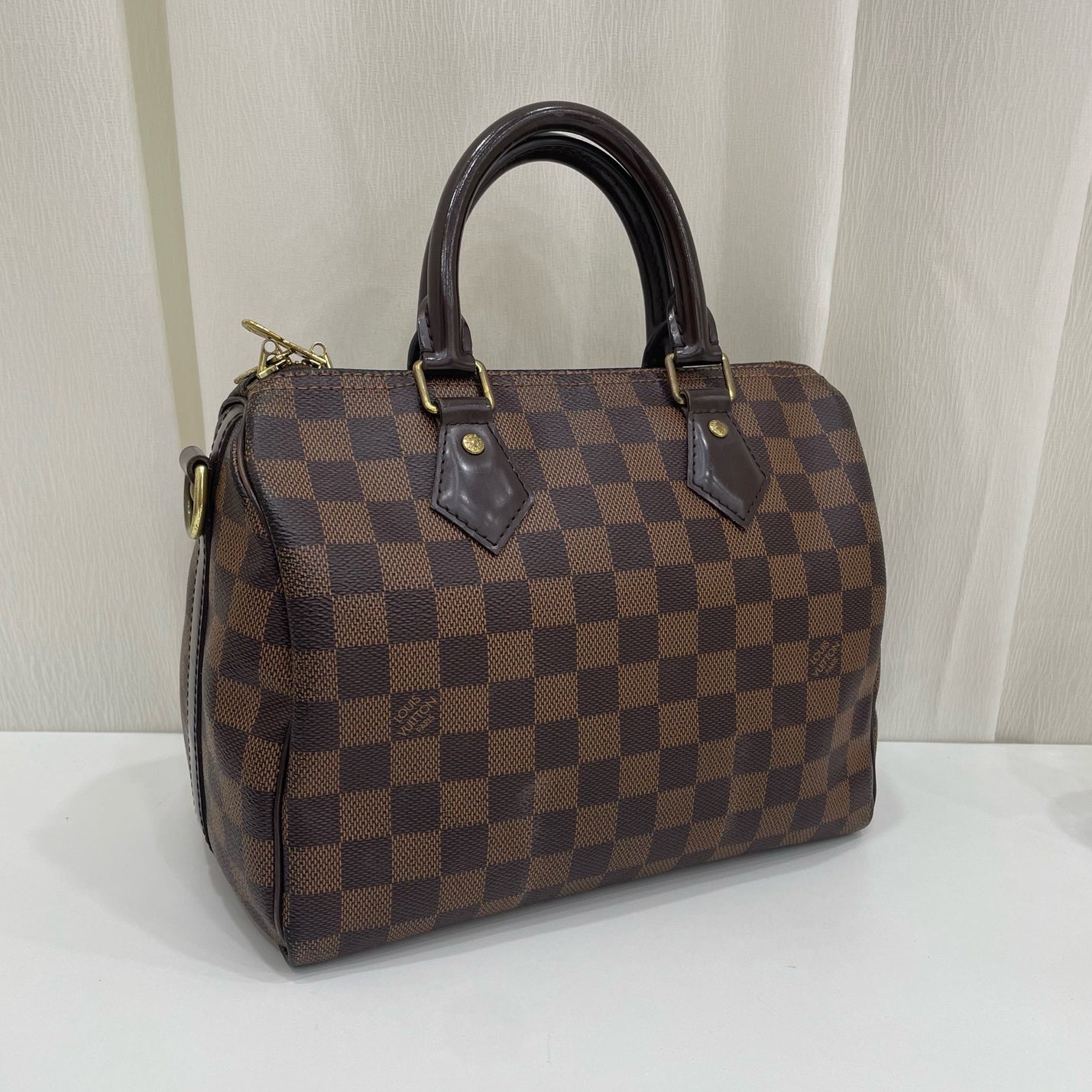 Louis Vuitton - Speedy - Cloth - Brown - (medium)