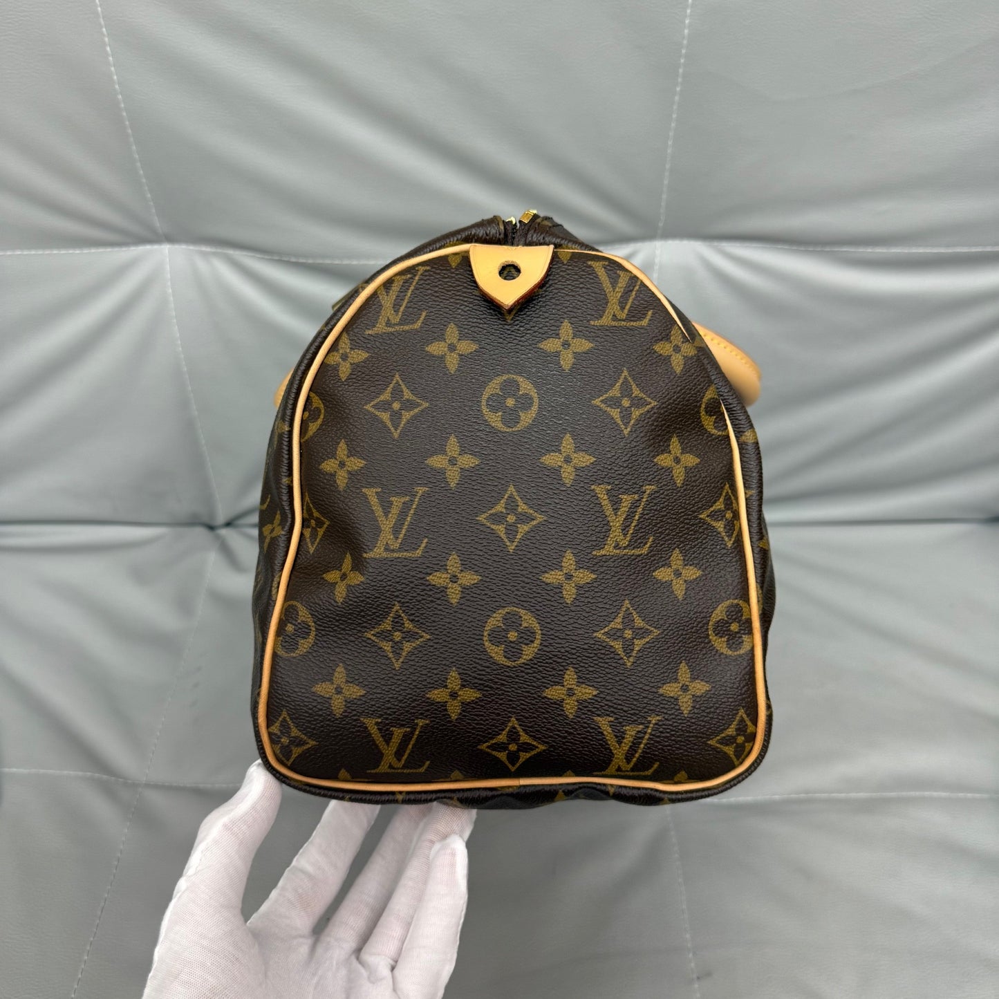 Louis Vuitton - Speedy - Cloth - Brown - (medium)