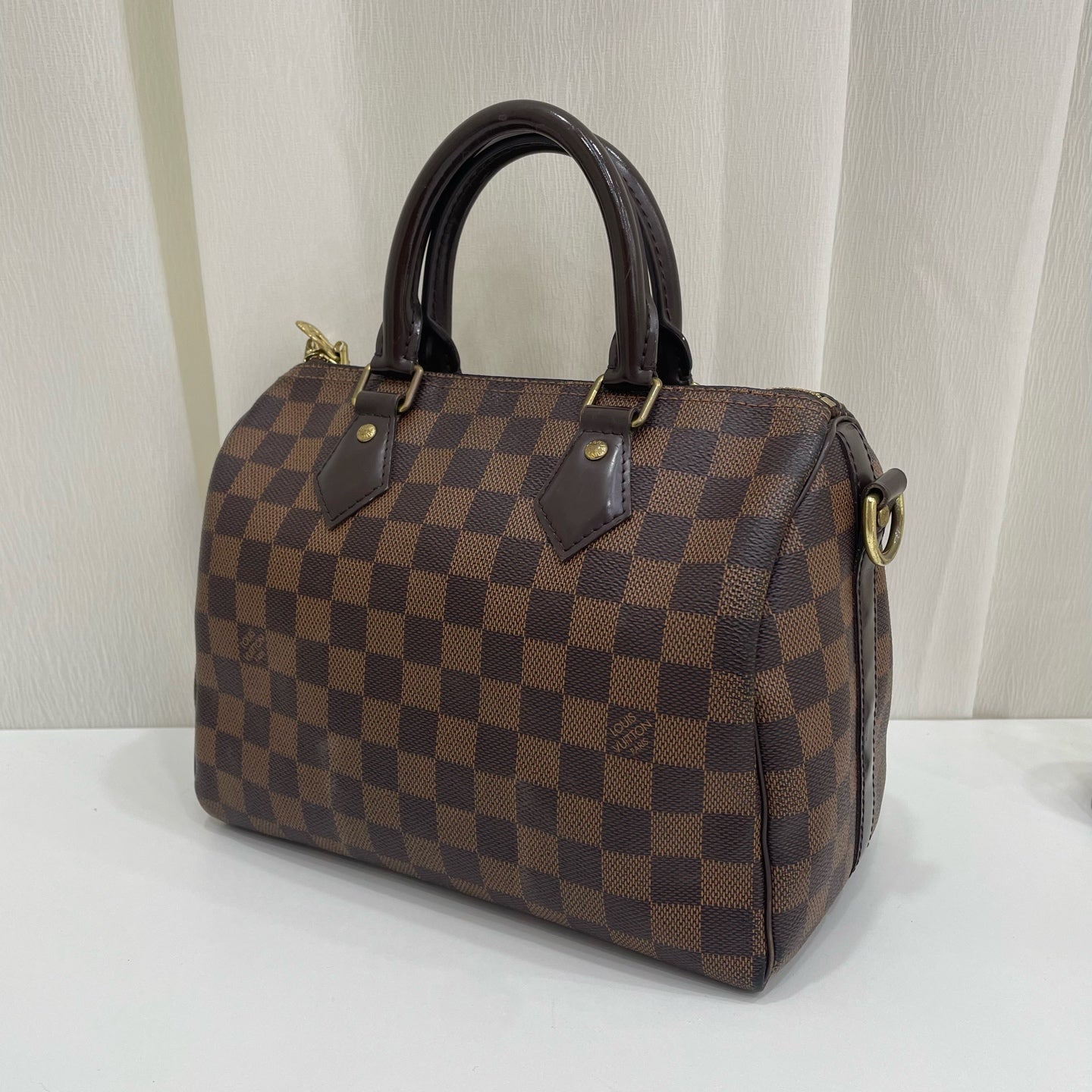 Louis Vuitton - Speedy - Cloth - Brown - (medium)