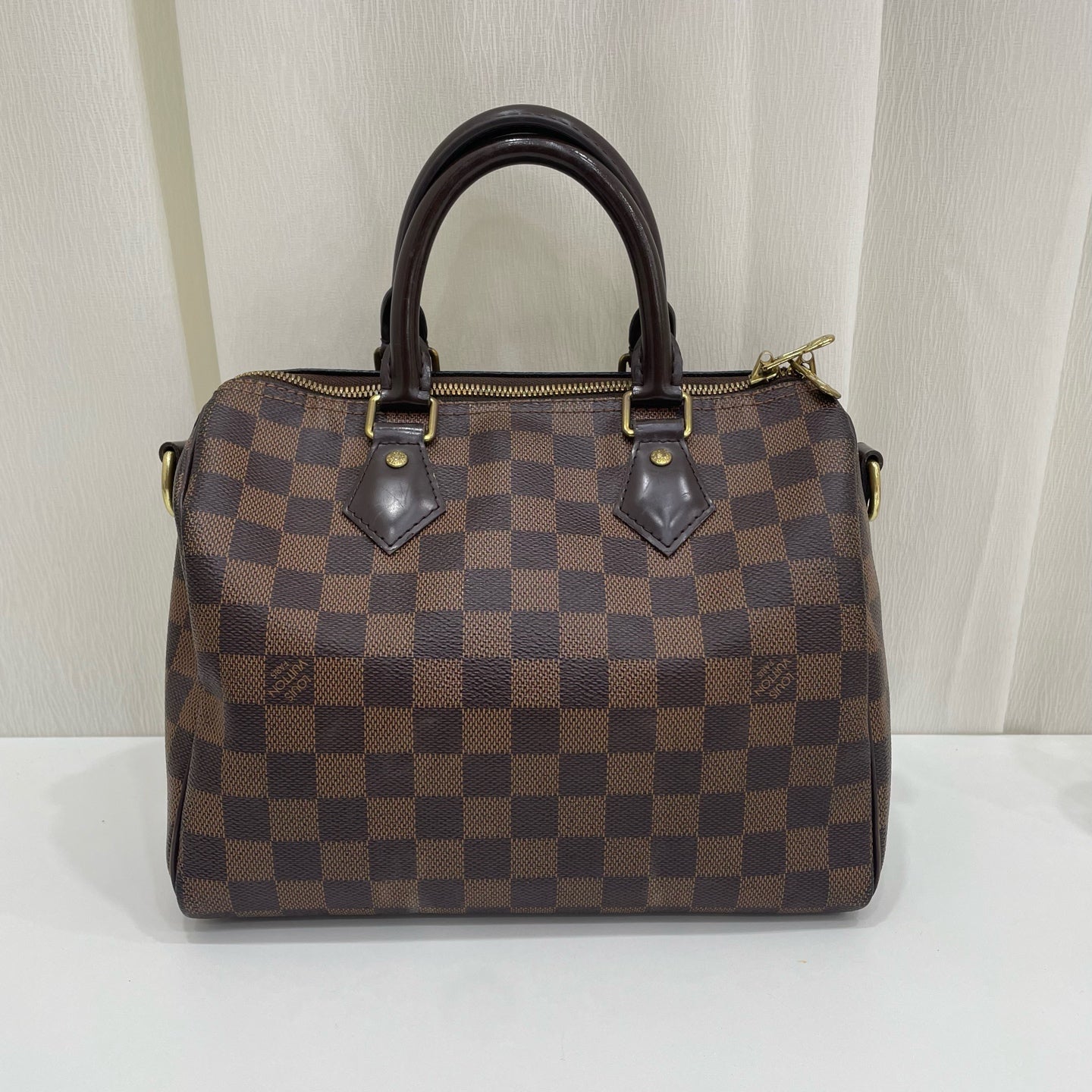 Louis Vuitton - Speedy - Cloth - Brown - (medium)